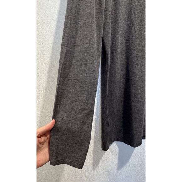 Kit And Ace Women’s Size XL Long Sleeve Turtleneck Slim Fit Charcoal Gray Top - Picture 5 of 8